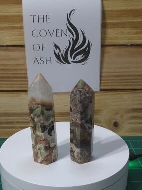 Money Agate Tower (91mm)